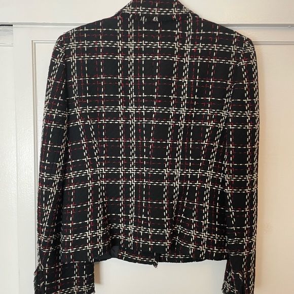 A Nordstrom’s red, black and white jacket - Picture 2 of 9